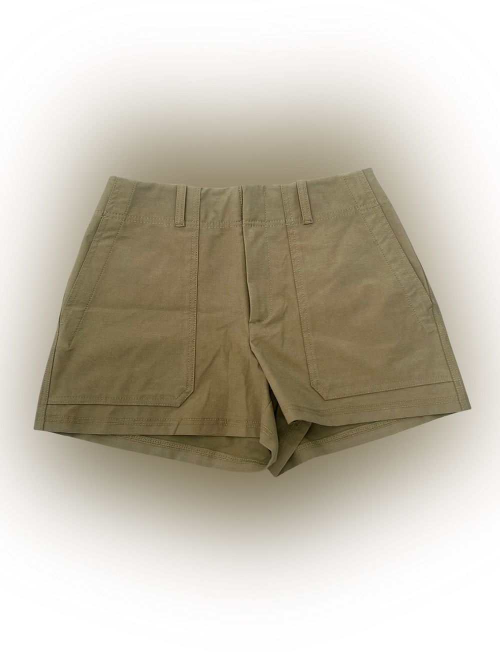Athleta Skyline High Rise Shorts Olive 8